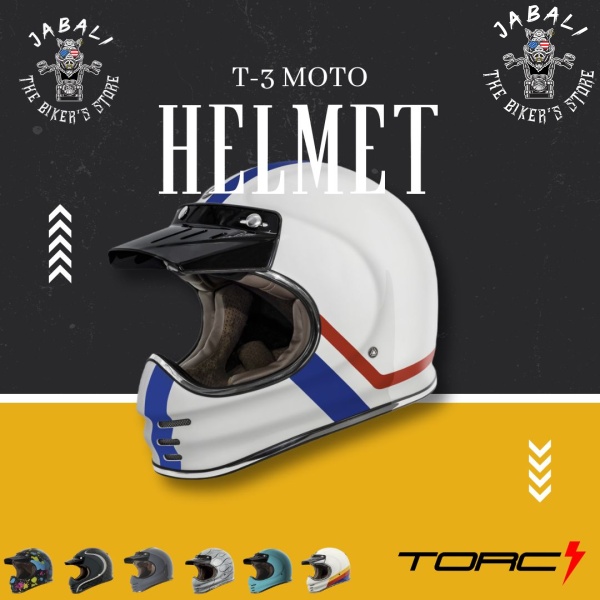 T 3 Moto Torc Helmet