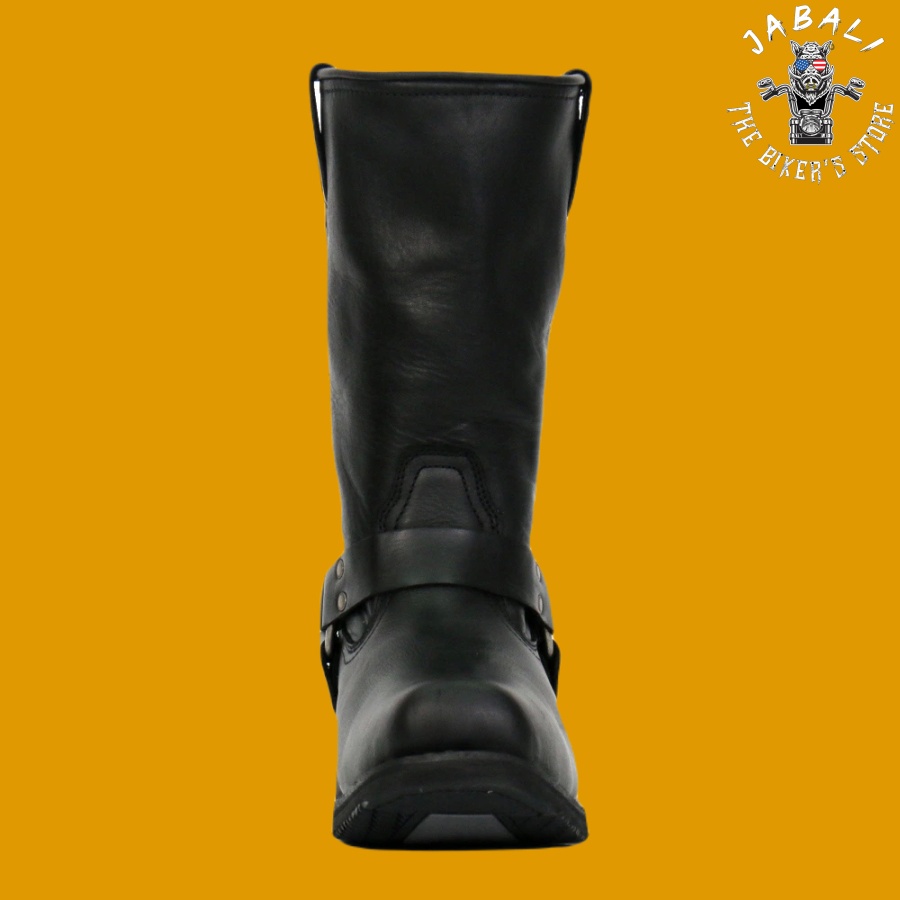 Hot Leathers Classic Black Harness Boots 02